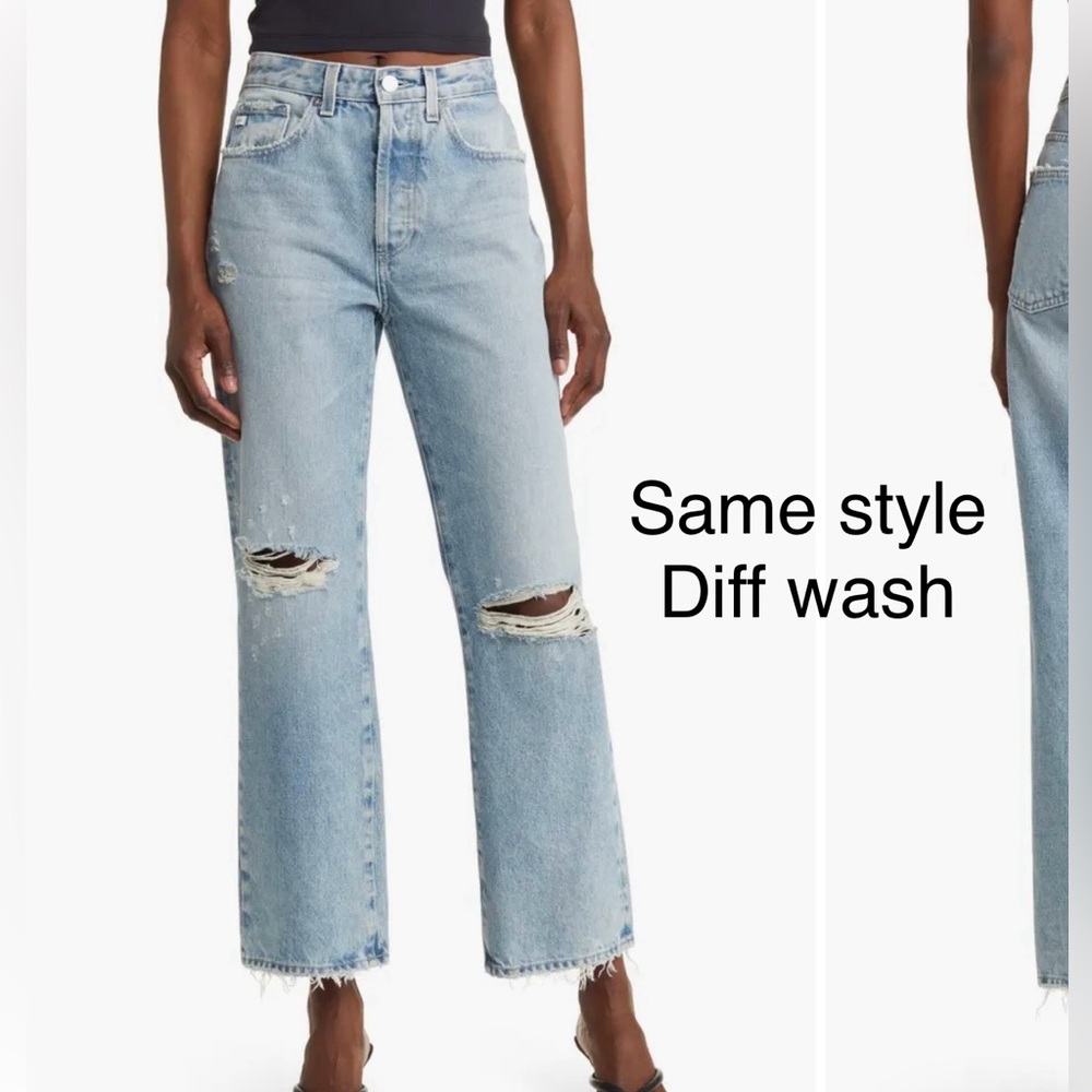 Ag Adriano Goldschmied Blue Flare Jeans